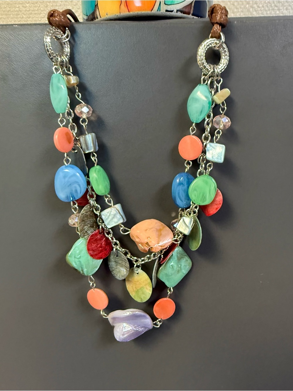 Bohemian Style Multi-Color 38” Necklace